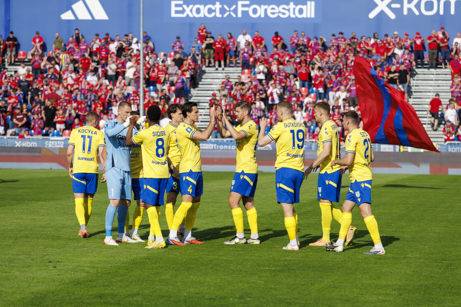 Zdjęcie PKO BP Ekstraklasa: Raków Częstochowa - Arka Gdynia