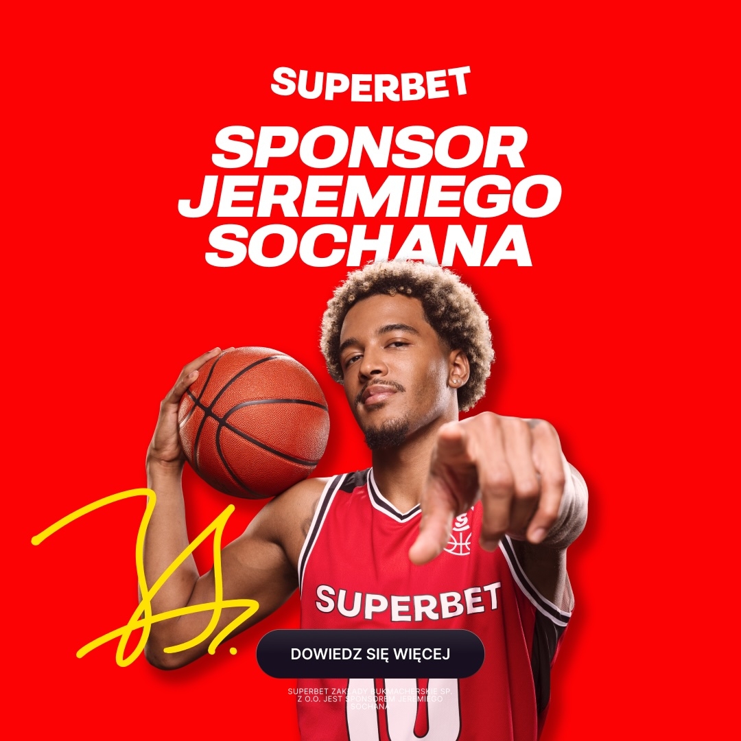 Jeremy Sochan gra z Superbet-image