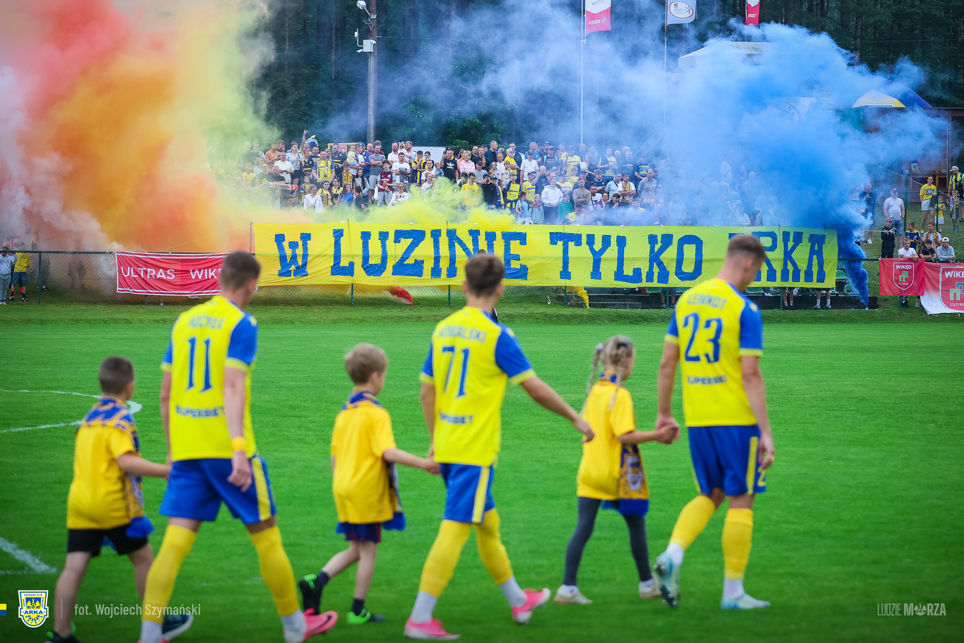Zdjęcie Luzino: Festyn i sparing #5 Wikęd Luzino - Arka Gdynia