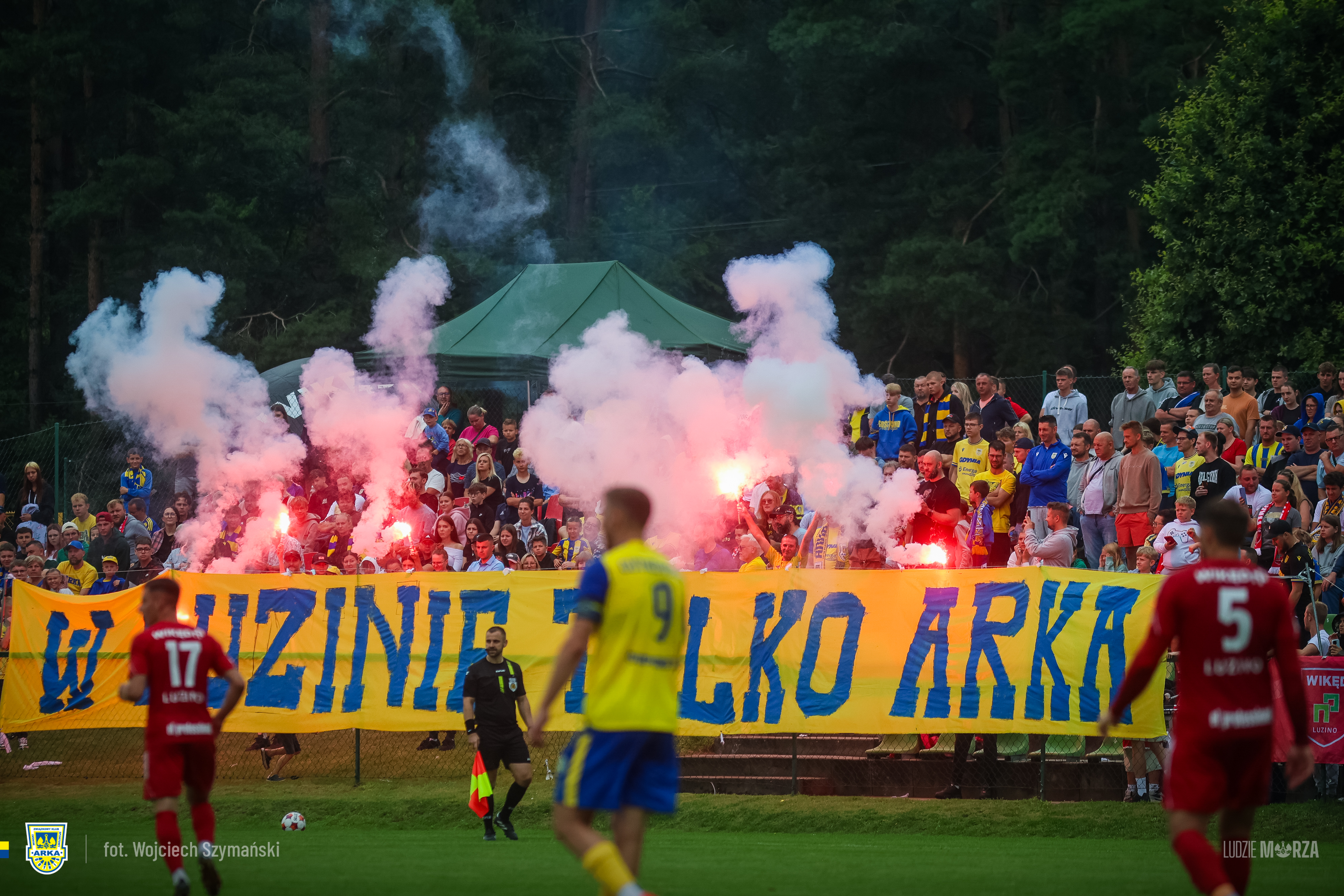 Luzino: Festyn i sparing #5 Wikęd Luzino - Arka Gdynia