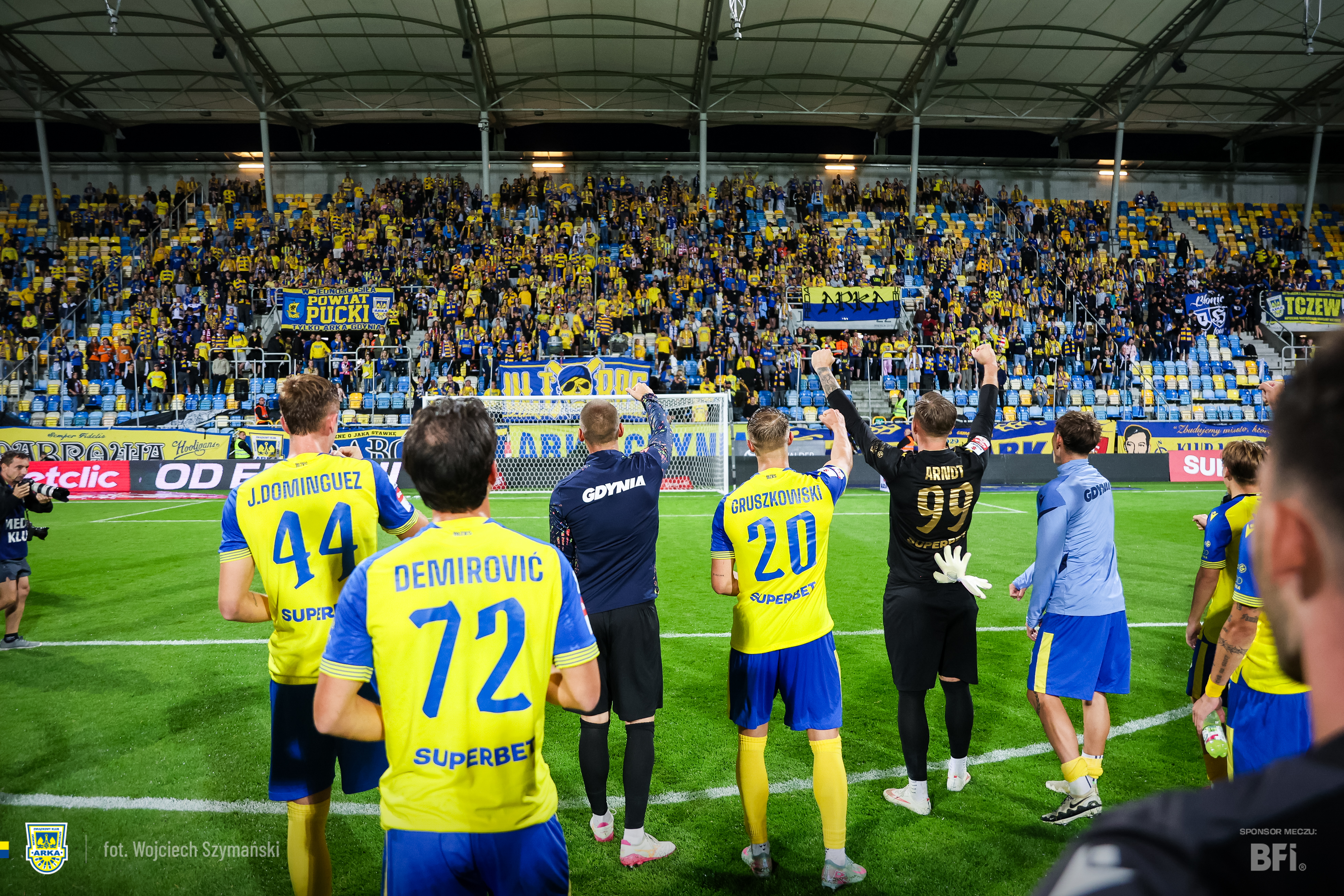 Betclic 1 Liga: Arka Gdynia - Puszcza Niepołomice 3:0 cz. IV