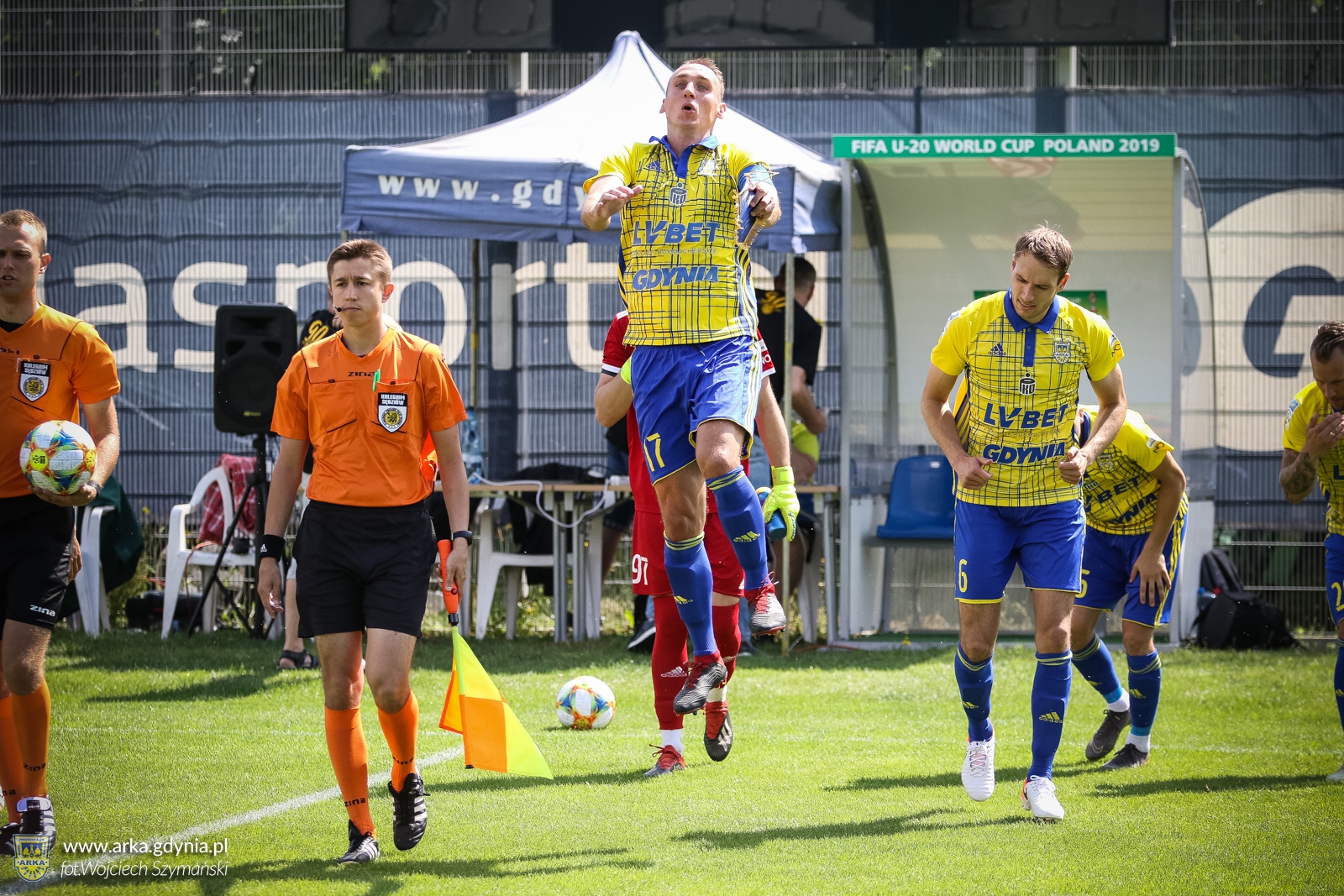 Zdjęcie Sparing: Arka Gdynia - Elana Toruń