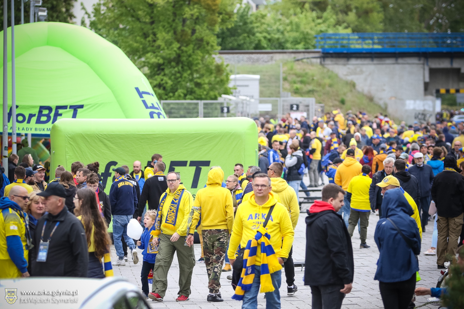 Zdjęcie Arka Gdynia - Sandecja Nowy Sącz