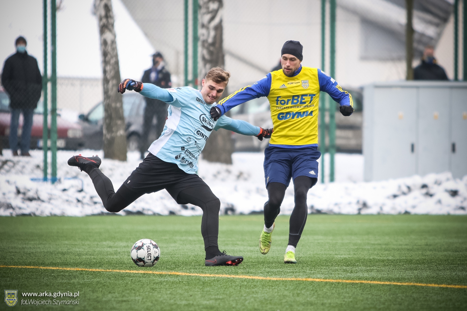 Zdjęcie Sparing: Arka Gdynia - Chojniczanka Chojnice