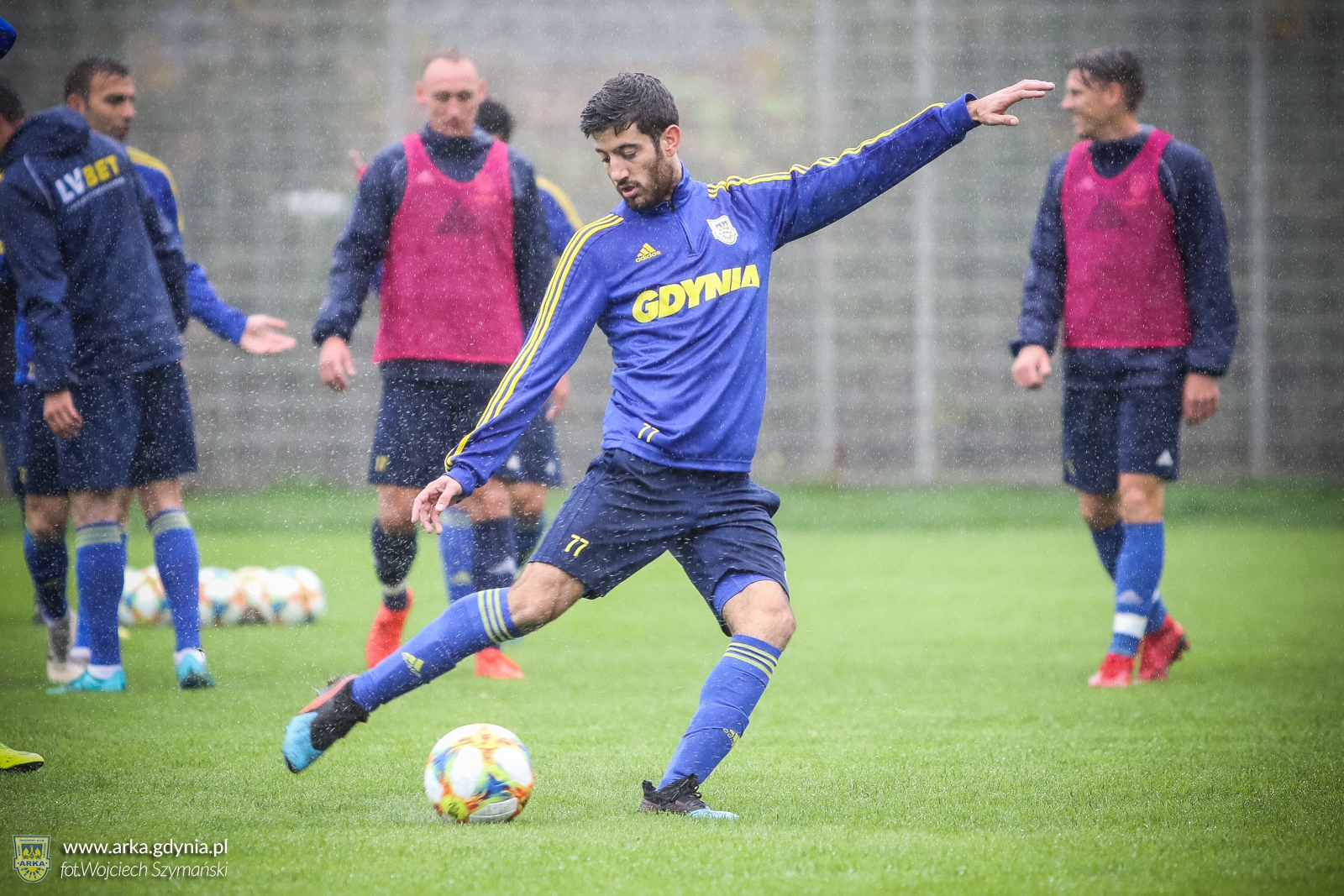 Zdjęcie Aleksandar Rogić: Pierwszy trening