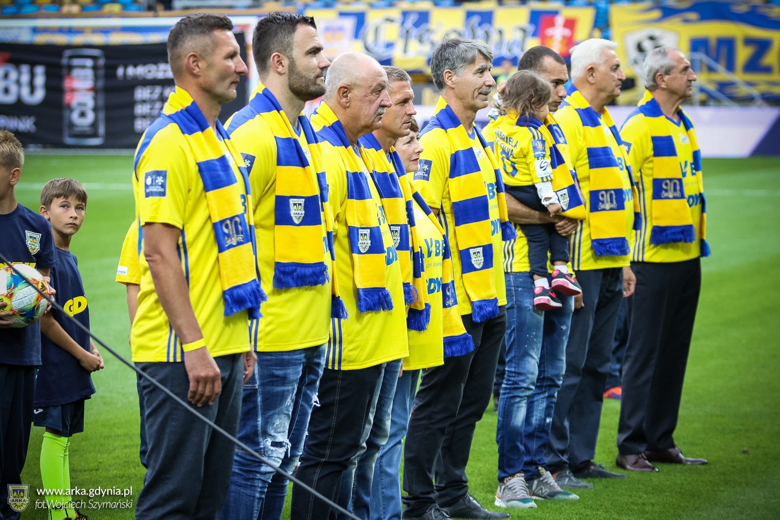 Wspierali Arkę w meczu z Lechem-image