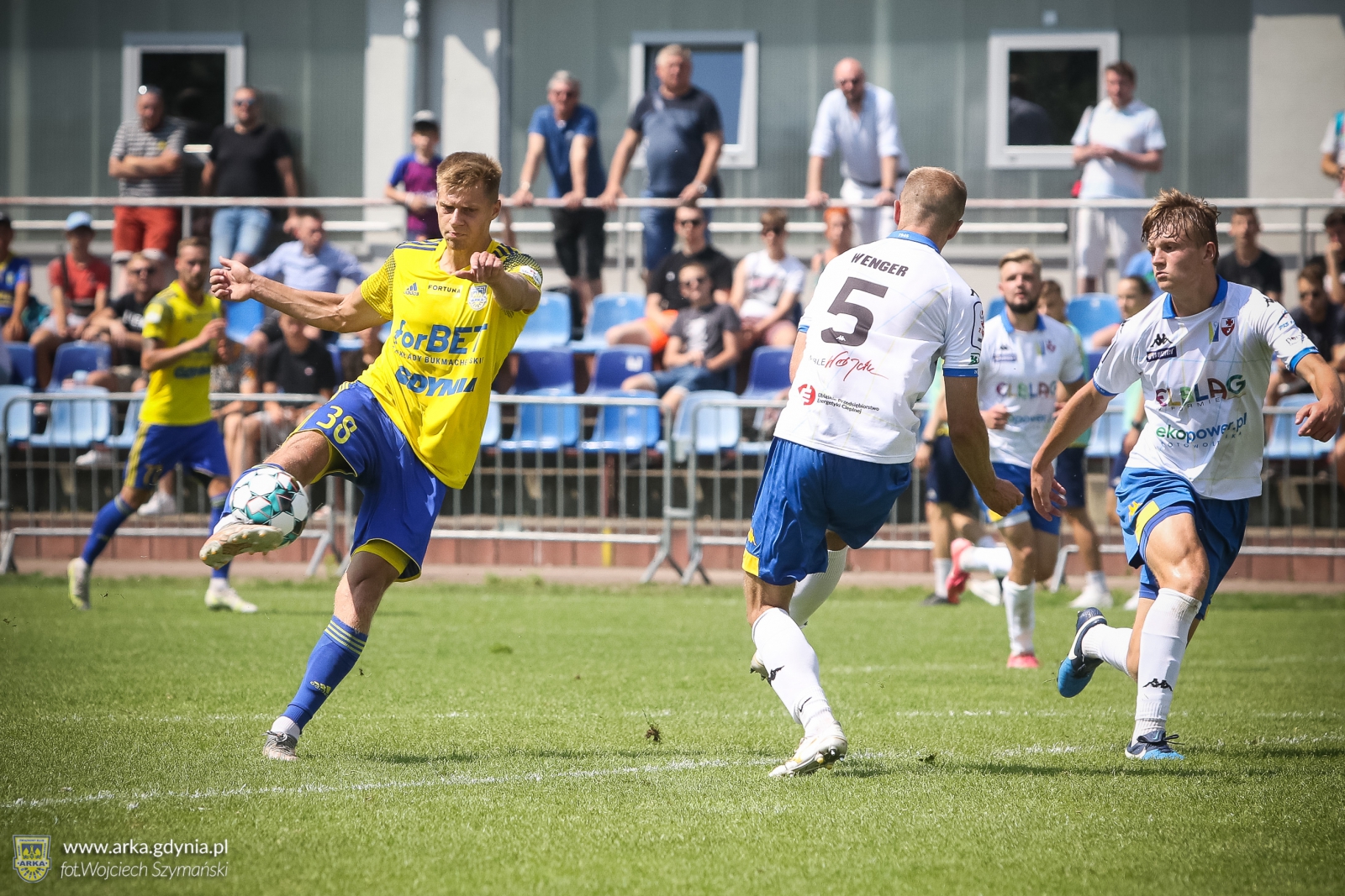 Zdjęcie Sparing: Arka Gdynia - Olimpia Elbląg
