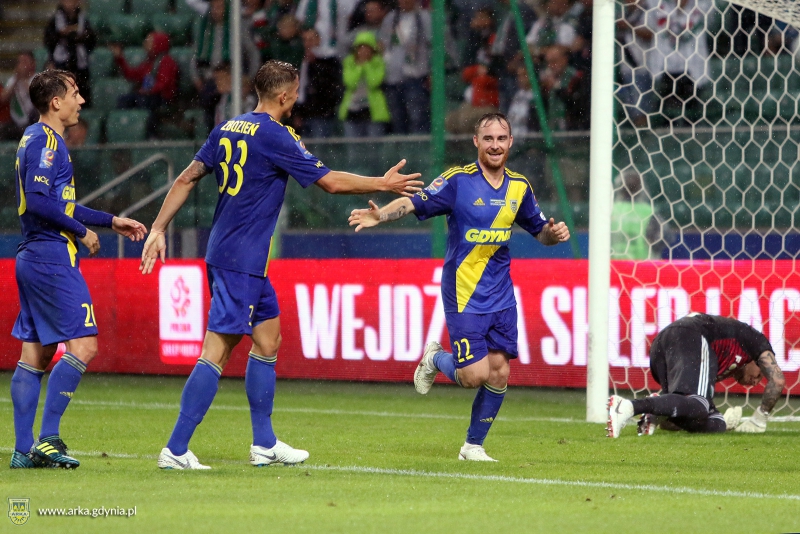 Statystyka meczu Legia - Arka.-image