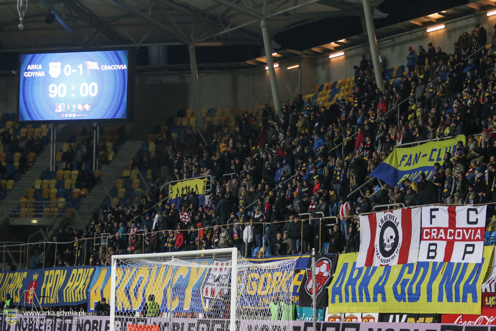 Wspierali Arkę w meczu z Cracovią-image