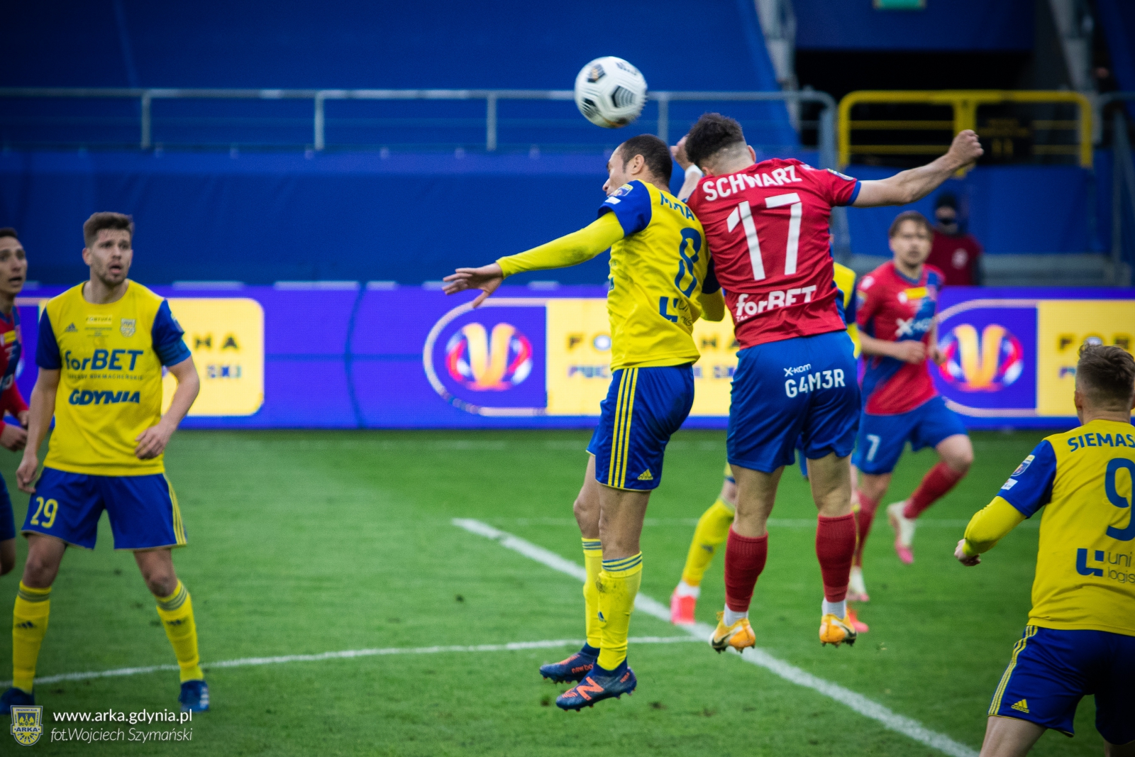 Centrum meczowe Pucharu Polski: Arka Gdynia - Raków Częstochowa-image
