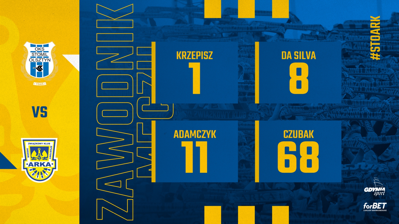 Fortuna 1 liga: Stomil Olsztyn - Arka Gdynia 0:1-image