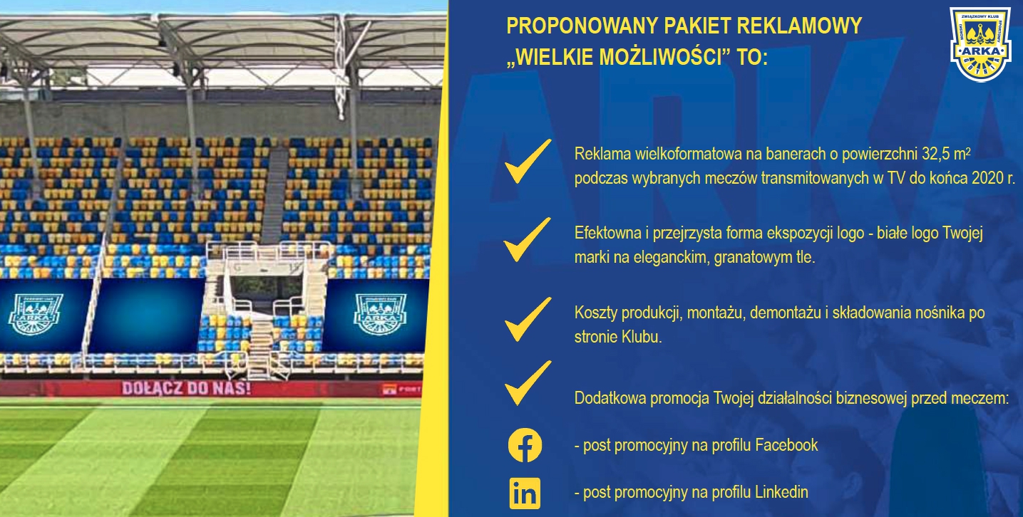 WIELKIE możliwości z Arką Gdynia!-image