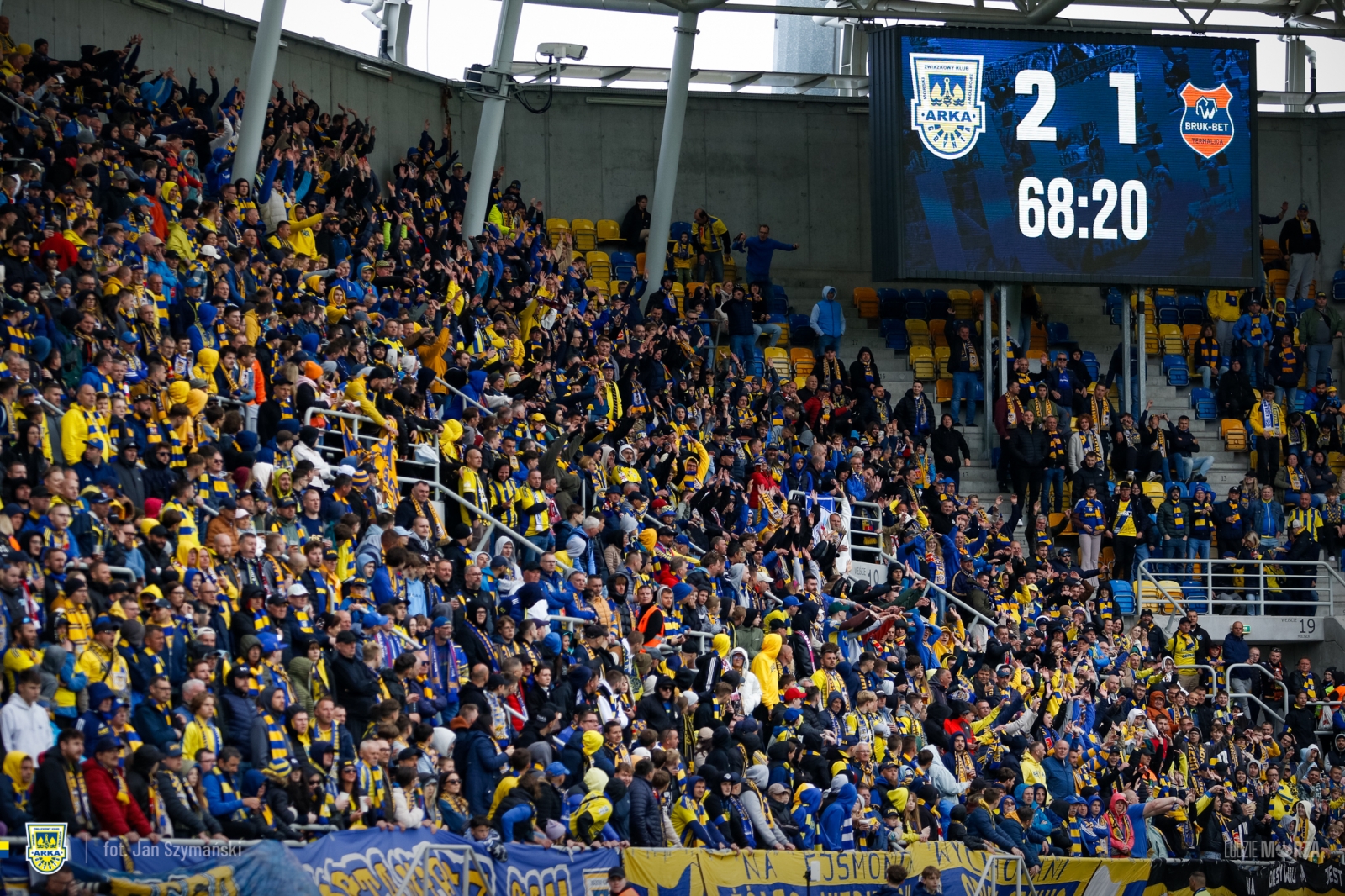 Centrum pomeczowe: Arka - Bruk-Bet Termalica Nieciecza 2:1! ARKA W EKSTRAKLASIE!-image