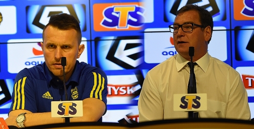 Trenerzy po meczu Śląsk - Arka.