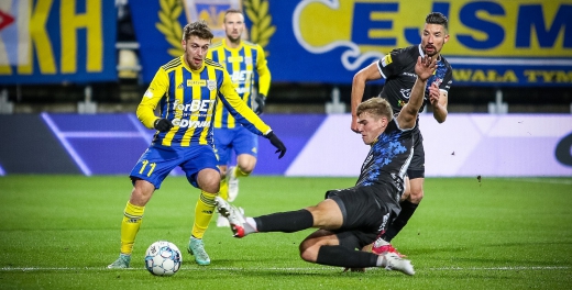 Fortuna 1 liga: Arka Gdynia - Podbeskidzie Bielsko-Biała 1:0