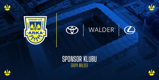 Grupa Walder Sponsorem Arki Gdynia
