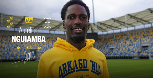 Aurelien Nguiamba zawodnikiem Arki