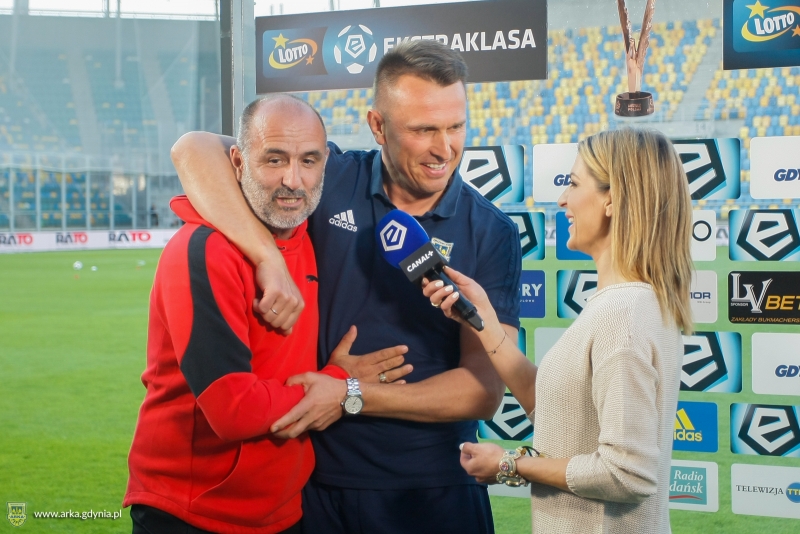 Kulisy meczu Arka - Cracovia.-image