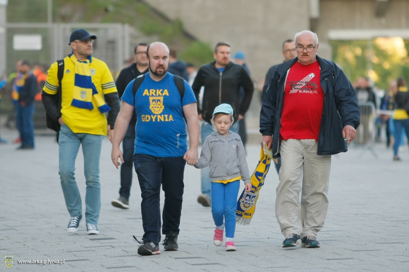 Kulisy meczu Arka - Cracovia.-image