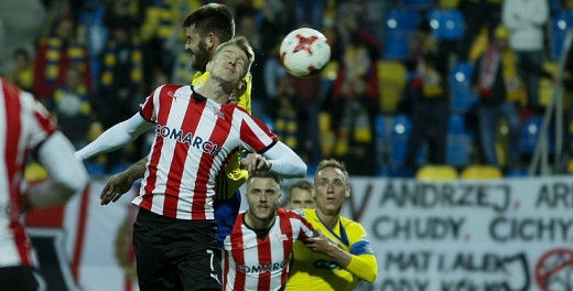 Arka - Cracovia 1:1. Apetyty nienasycone.