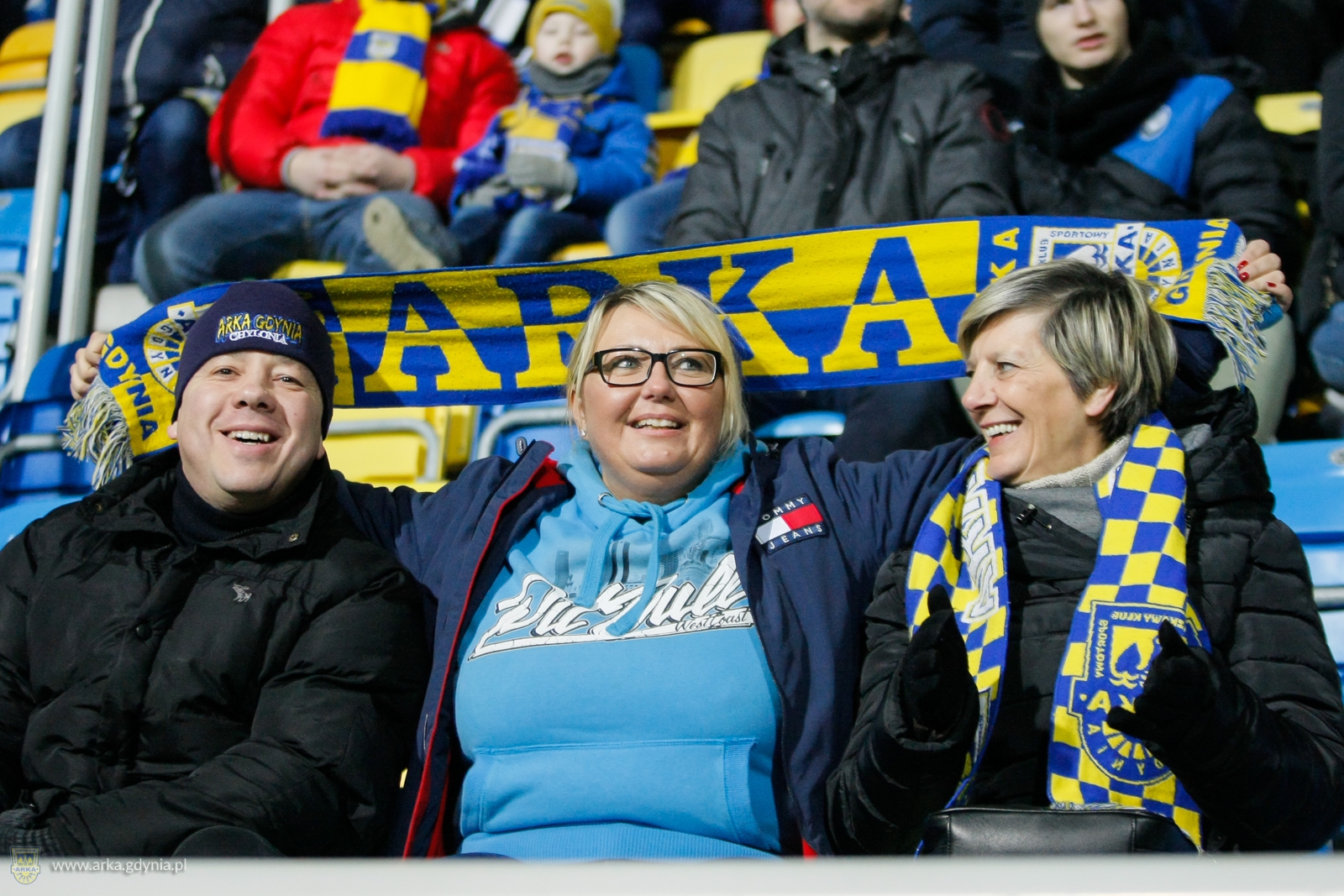 Wspierali Arkę w meczu z Cracovią-image