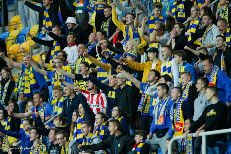 Kulisy meczu Arka - Cracovia.-image