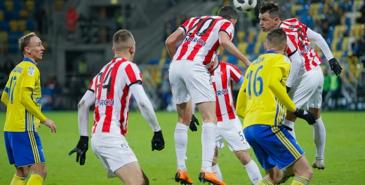 Statystyka meczu  Arka Gdynia - Cracovia