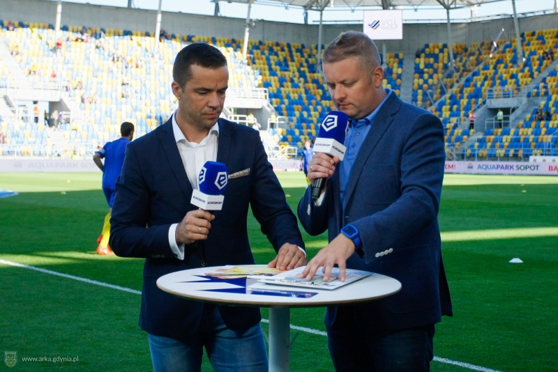 Kulisy meczu Arka-Korona.-image