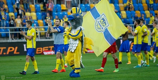 Kulisy meczu Arka-Korona.
