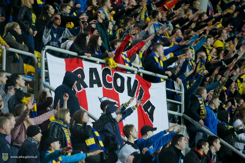 Kulisy meczu Arka - Cracovia.-image