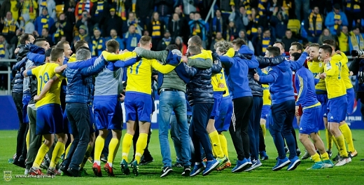 Kulisy meczu Arka - Korona Kielce. Finał jest nasz!