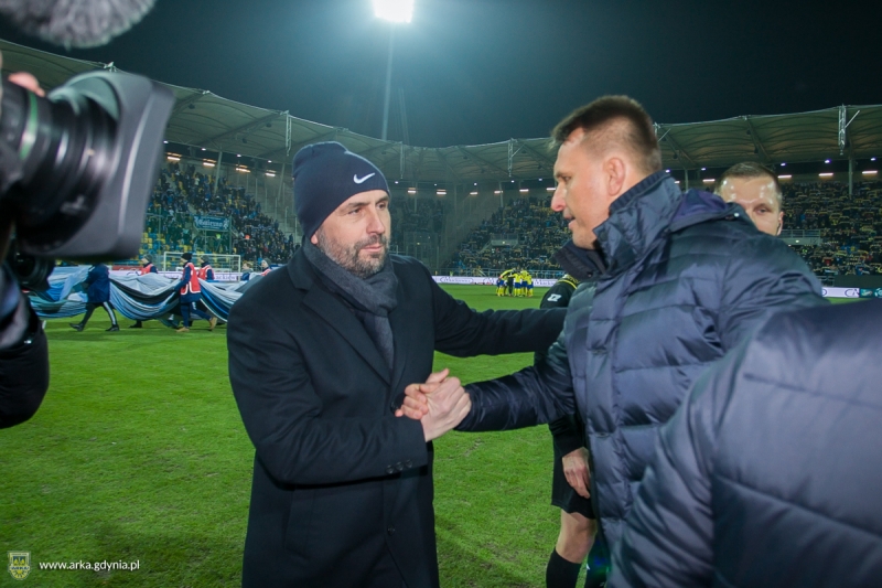 Kulisy meczu Arka-Lech.-image