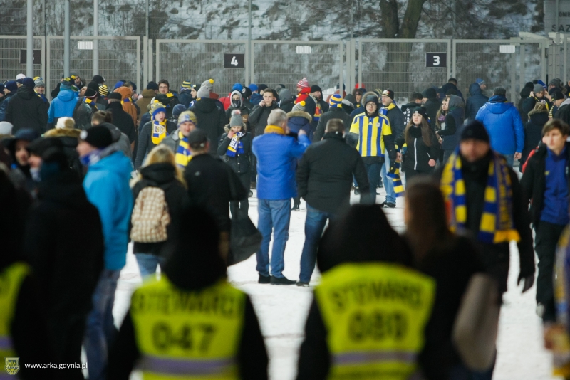 Kulisy meczu Arka-Lech.-image