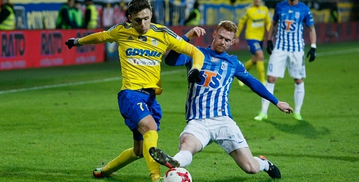 Arka - Lech Poznań 1:4. Wygrał lepszy.