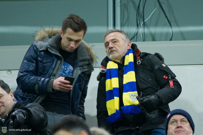 Kulisy meczu Arka-Lech.-image