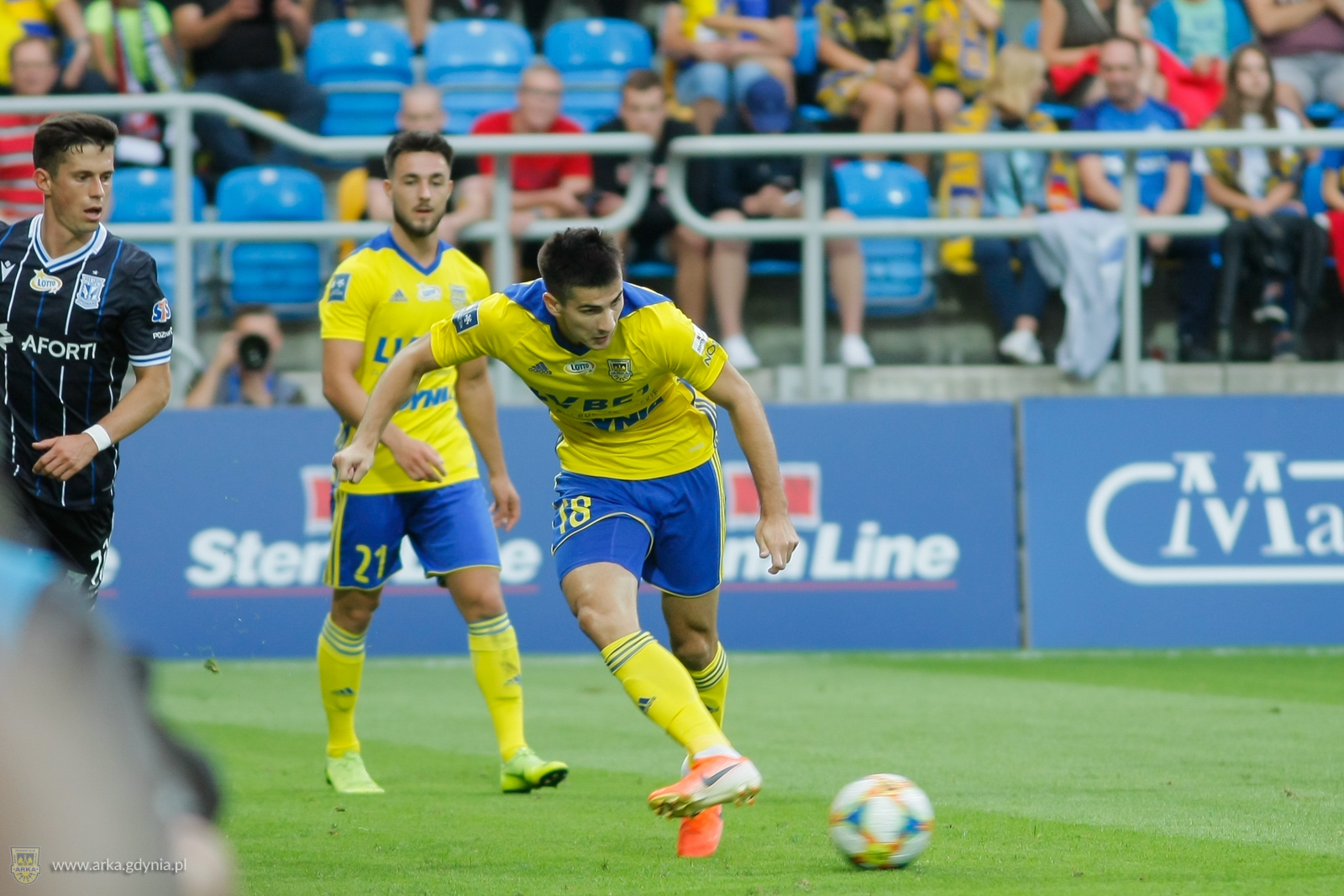 Statystyka meczu Arka Gdynia - Lech Poznań-image