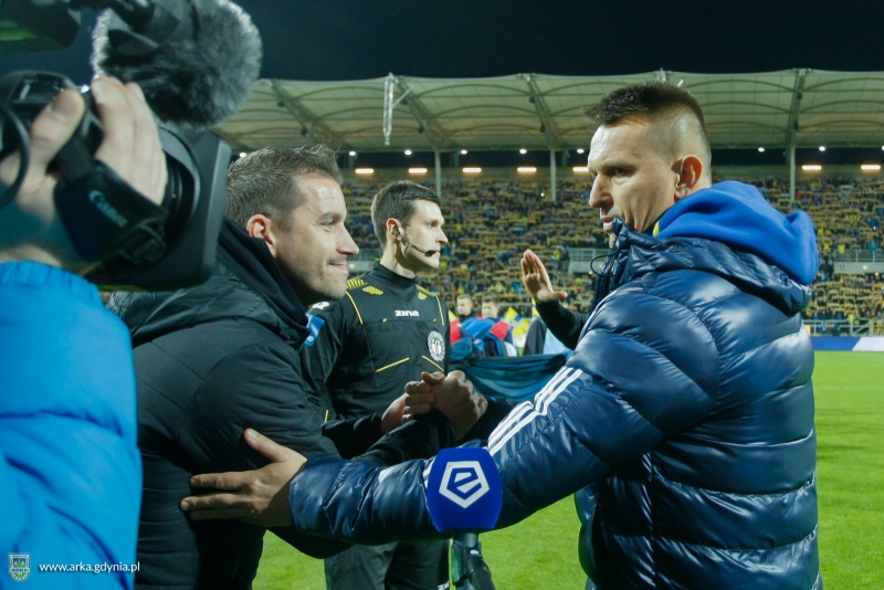 Kulisy meczu Arka-Lechia.-image