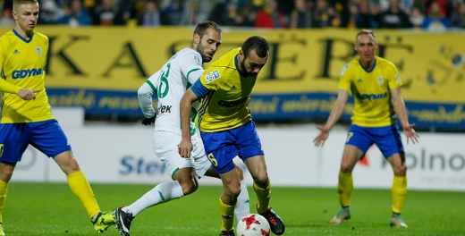 Statystyka meczu Arka - Lechia.