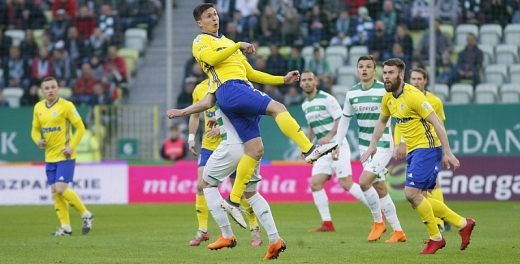 Statystyka meczu Lechia - Arka.