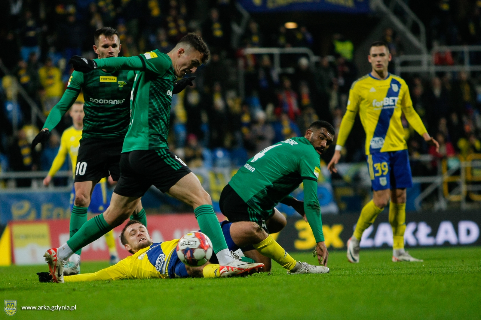 Zdjęcie Arka Gdynia - Górnik Łęczna  cz. II