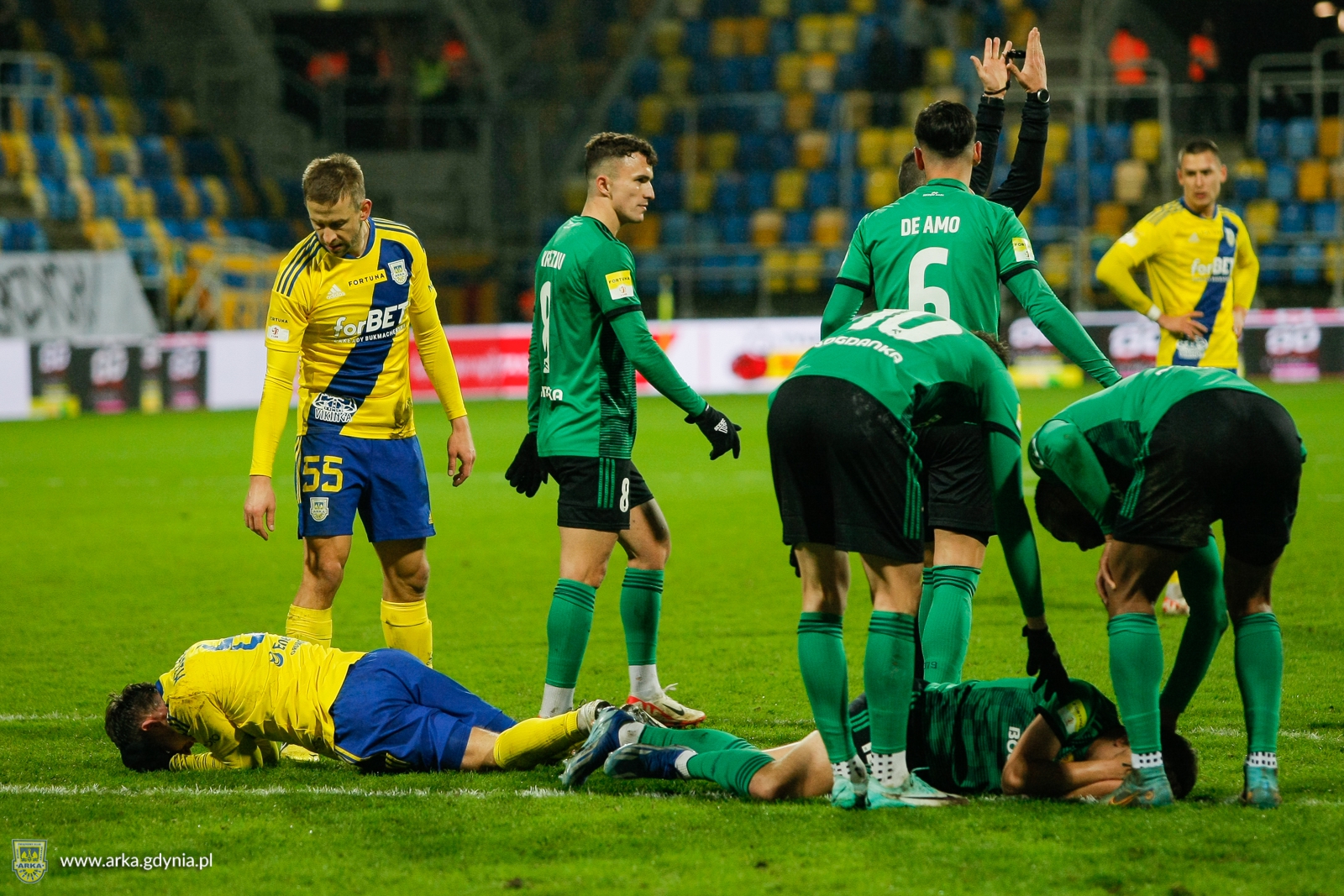 Zdjęcie Arka Gdynia - Górnik Łęczna  cz. II