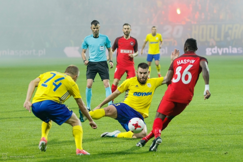 Zdjęcie El. Ligi Europy: Arka Gdynia - FC Midtjylland