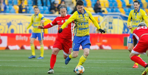Statystyka meczu Arka Gdynia- Miedź Legnica