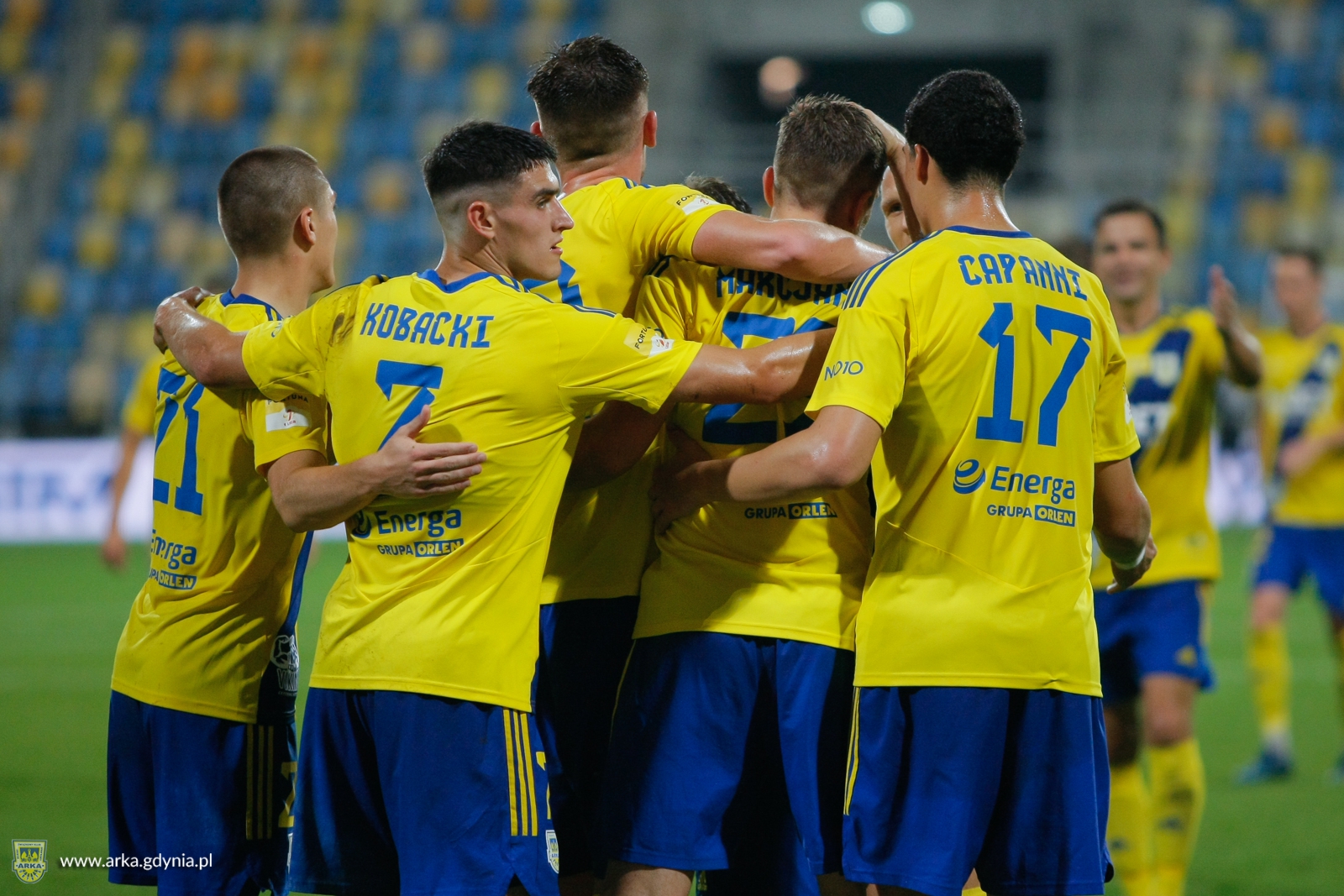 Centrum pomeczowe: Arka Gdynia - Motor Lublin 2:0-image