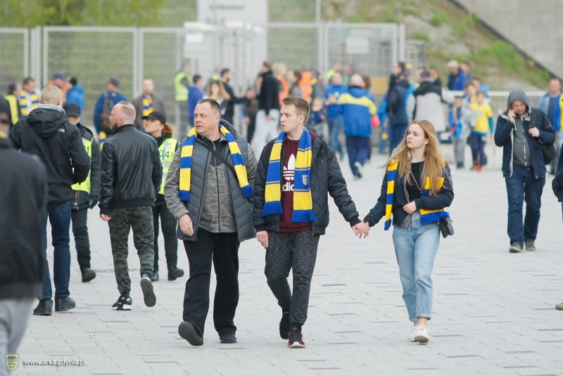 Kulisy meczu Arka-Piast.-image