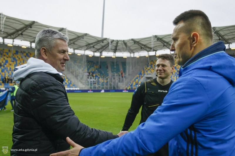 Kulisy meczu Arka-Piast Gliwice.-image