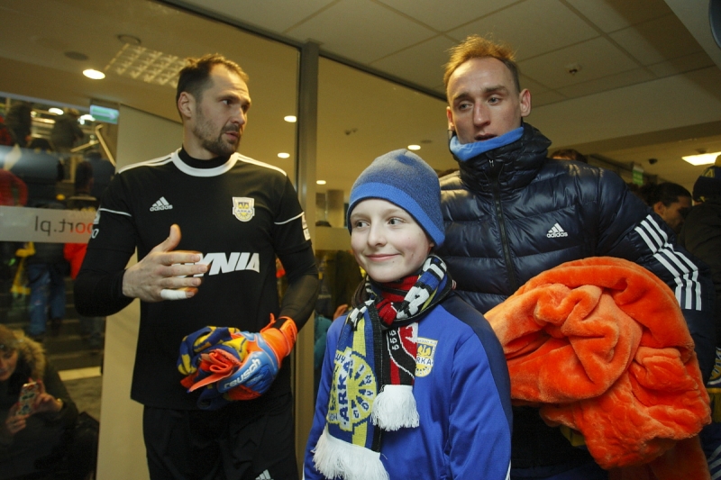 Kulisy meczu Arka - Piast Gliwice.-image