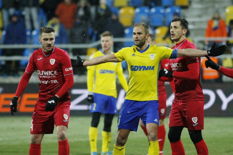 Kulisy meczu Arka - Piast Gliwice.-image