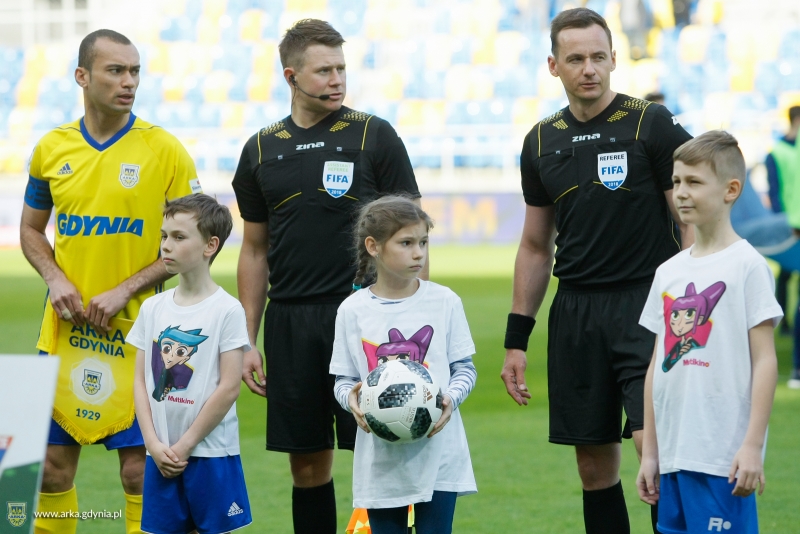Kulisy meczu Arka-Piast.-image