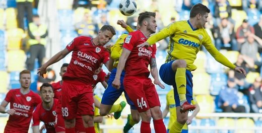 Arka - Piast 1:5. Gdynianie myślami już w Warszawie.